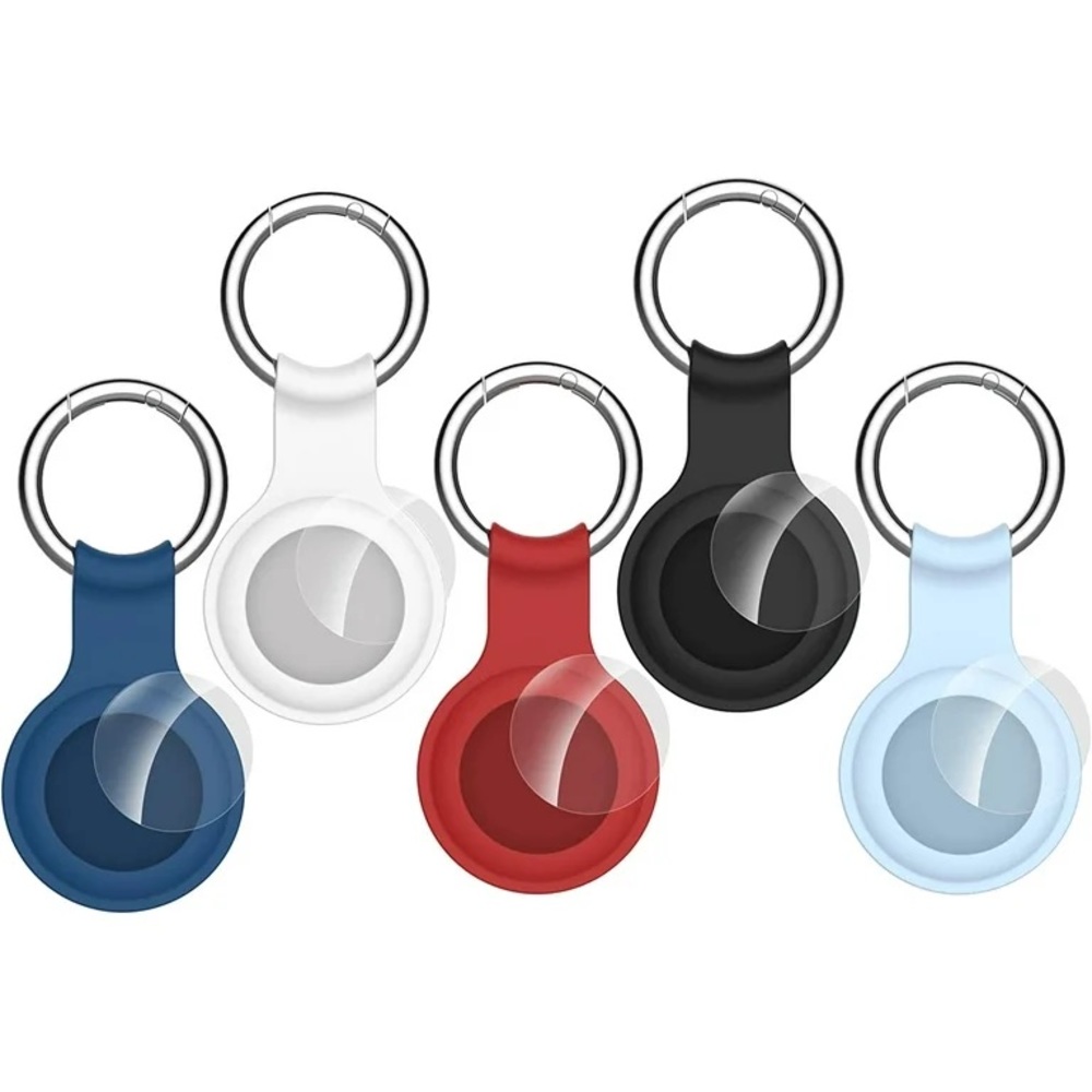 Airtag Case Keychain Holder for AirTag Apple Tracker, 5 pack